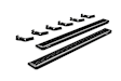 2016 GMC Canyon - Nerf Bars, Textured Black, Set of 2