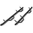 J0764-GB Nerf Bars Black, - Set of 2