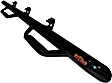 T0654FJ Wheel to Wheel Series Nerf Bars Powdercoated Textured Black, Covers Wheel to wheel - Set of 2