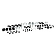 REV002.0010 Front and Rear Control Arm Bushing, Kit