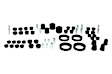 REV002.0018 Front and Rear Control Arm Bushing, Kit