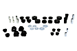 REV002.0112 Front and Rear Control Arm Bushing, Set of 10