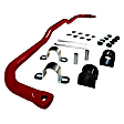 REV003.0030 Front Sway Bar Kit, Steel, 1.3 in., Non-Adjustable, Powdercoated red