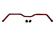 REV003.0062 Front Sway Bar Kit, Steel, 30 mm, Non-Adjustable, Powdercoated red