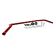 REV003.0080 Front Sway Bar Kit, Steel, 35 mm, Non-adjustable, Powdercoated red