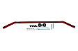REV003.0080 Front Sway Bar Kit, Steel, 35 mm, Non-adjustable, Powdercoated red
