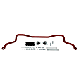 REV003.0202 Front Sway Bar Kit, Steel, 26 mm, Non-Adjustable, Powdercoated red