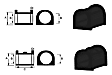 REV006.0044 Sway Bar Link Bushing - Polyurethane, Direct Fit, Set of 4