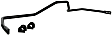 2004 Lexus GX470 - Rear Sway Bar Kit, Black Swaybar, 30 mm, Powdercoated red