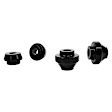 REV022.0004 Radius Arm Bushing - Black, Polyurethane, Direct Fit, Set of 2