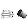 REV034.0036 Front Control Arm Bushing, Set of 2