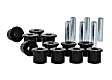 REV165.0032 Leaf Spring Bushing - Black, Polyurethane, Direct Fit, Set of 12