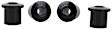 REV166.0004 Direct Fit Leaf Spring and Shackle Bushings, Set of 4