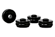 REV170.0018 Leaf Spring Bushing - Black, Polyurethane, Direct Fit, Set of 2