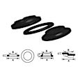 REV172.0004 Coil Spring Shim - Set of 2