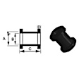 REV190.0022 Steering Rack Bushing - Direct Fit, Set of 2