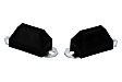 REV218.0000 Front and Rear Bump Stop - Black, Polyurethane, Direct Fit, Set of 2