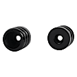 REV242.0002 Bump Stop - Black, Polyurethane, Universal, Set of 2