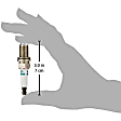 3492 Spark Plug, Sold Individually, Iridium Long Life Series