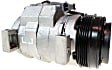 2003 GMC Sierra 2500 HD - A/C Compressor, With Clutch, 4-Groove Pulley, 6.0L 8Cyl