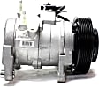 2005 Dodge Ram 2500 - A/C Compressor, With 2 Pin Connector, With Clutch, 5.7L 8Cyl