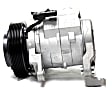 2005 Dodge Ram 2500 - A/C Compressor, With 2 Pin Connector, With Clutch, 5.7L 8Cyl