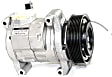 2008 Honda Element - A/C Compressor, With Clutch, 7-Groove Pulley, 2.4L 4Cyl
