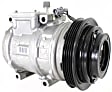 2002 Toyota 4Runner - A/C Compressor, With Clutch, 4-Groove Pulley, 3.4L 6Cyl