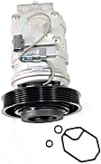 471-1190 A/C Compressor, With Clutch, 5-Groove Pulley, 2.3L, 4Cyl
