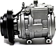 2002 Toyota Tacoma - A/C Compressor, With Clutch, 4-Groove Pulley, 3.4L 6Cyl