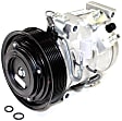 2007 Toyota Highlander - A/C Compressor, With Clutch, 6-Groove Pulley, 2.4L 4Cyl
