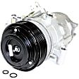 2003 Toyota Sequoia - A/C Compressor, With Clutch, 6-Groove Pulley, 4.7L 8Cyl