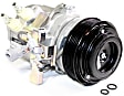 2003 Toyota Sequoia - A/C Compressor, With Clutch, 6-Groove Pulley, 4.7L 8Cyl