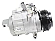 2005 Lexus GX470 - A/C Compressor, Without Rear A/C, With Clutch, 6-Groove Pulley, 8 Cyl 4.7L