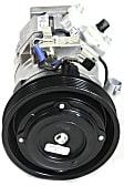 2007 Toyota Highlander - A/C Compressor, GAS, With Clutch, 6-Groove Pulley, 3.3L 6Cyl
