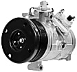 2009 Toyota 4Runner - A/C Compressor, With Clutch, 6-Groove Pulley, 4.7L 8Cyl