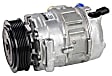 471-1497 A/C Compressor, With Clutch, 6-Groove Pulley