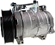 2007 Honda Accord - A/C Compressor, With Clutch, 7-Groove Pulley, 2.4L 4Cyl