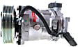 2001 Dodge Ram 1500 - A/C Compressor, OE recommended replacement part., With Clutch, 7-Groove Pulley, 5.9L 8Cyl