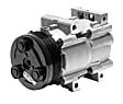 2006 Ford Mustang - A/C Compressor, OE recommended replacement part., With Clutch, 6-Groove Pulley, 4.0L 6Cyl