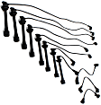 671-8143 Spark Plug Wire, Set of 8
