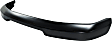 Front, Center Bumper, Painted Black, Without Mounting Brackets