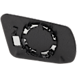 Passenger Side Mirror Glass, Non-Heated, No Turn Signal Light, With backing plate, 4 Cyl., 2.5L Engine