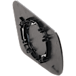 Passenger Side Mirror Glass, Non-Heated, No Turn Signal Light, With backing plate, 4 Cyl., 2.5L Engine
