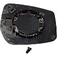 Driver Side Mirror Glass, Non-Heated, No Blind Spot Feature