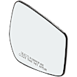 Passenger Side Mirror Glass, Non-Heated, No Blind Spot Feature