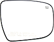 Passenger Side Mirror Glass, Heated, No Blind Spot Feature