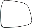 Driver Side Mirror Glass, Non-Heated, No Blind Spot Feature