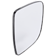 Passenger Side Mirror Glass, Non-Heated, No Blind Spot Feature