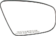 Passenger Side Mirror Glass, Non-Heated, No Blind Spot Feature